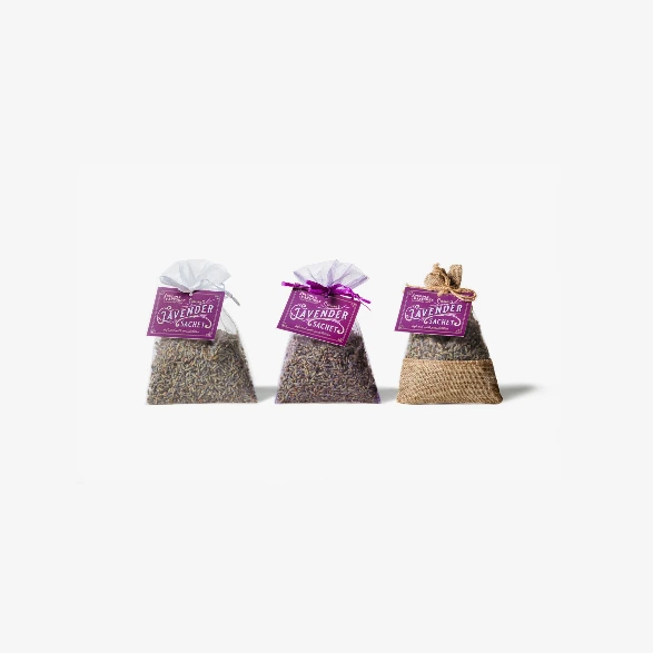 [531P] Organic Organza Sachets (Purple)